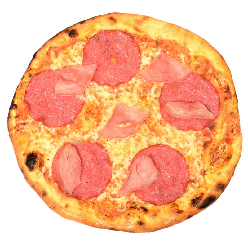 Pizza Prosciutto e Salame